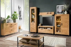 Wysoka witryna z szybą NOTINA