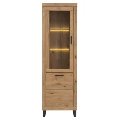 Wysoka witryna z szybą NOTINA