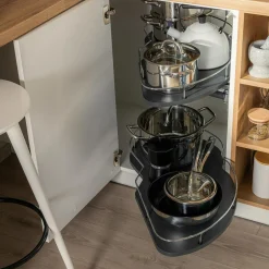 Wysuwane półki metal INSIDE CARGO prawy 80/45