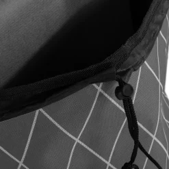 Wózek na zakupy szary 87x32x28 cm