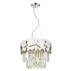 Żyrandol chrom QUASAR 41 cm