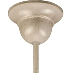 Żyrandol świecznikowy retro biało-złoty DONATO