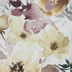 Zasłona do salonu w kwiaty SENDI 140x270 cm