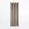 Zasłona na przelotkach beżowo-szara OLETA 140x250 cm