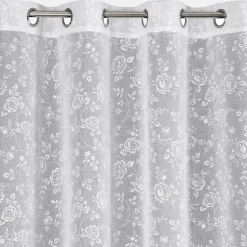 Zasłona na przelotkach biała HOLLY 140x250 cm