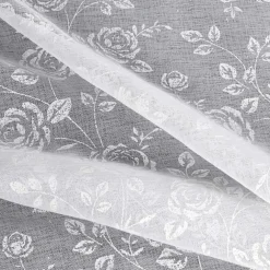 Zasłona na przelotkach biała HOLLY 140x250 cm