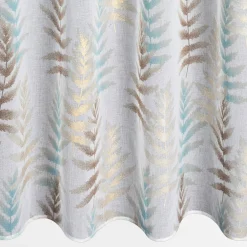 Zasłona na przelotkach biało-niebieska RUTI 140x250 cm