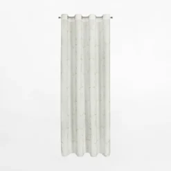Zasłona na przelotkach ecru EMILI 140x250 cm