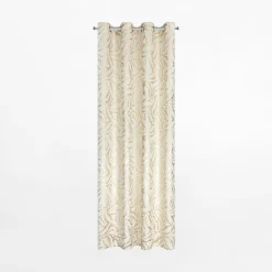 Zasłona na przelotkach kremowa MILENA 140x250 cm
