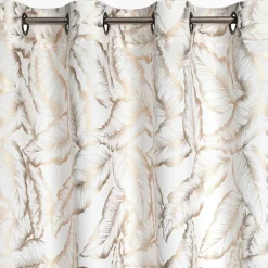 Zasłona na przelotkach w liście MILENA 140x250 cm