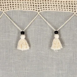 Zasłona na szelkach naturalna GRETA 135x250 cm