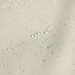 Zasłona na taras z szelkami na rzepy jasnobeżowa GARDEN 155x220 cm