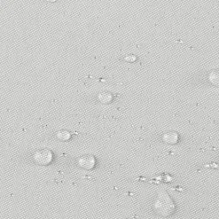 Zasłona na taras z szelkami na rzepy biała GARDEN 155x220 cm