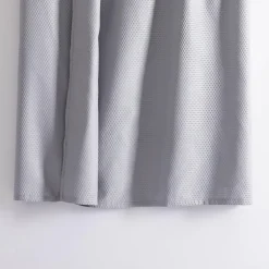 Zasłona prysznicowa szara CASILDA 180x180 cm