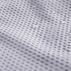 Zasłona prysznicowa szara CASILDA 180x180 cm