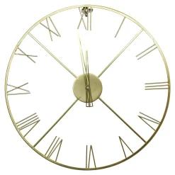 Zegar ścienny złoty 50 cm