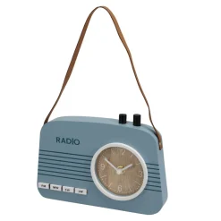Zegar stojący dla dzieci RADIO niebieski