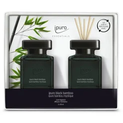 Zestaw 2 dyfuzorów zapachowych IPURO ESSENTIALS BLACK BAMBOO 2x50 ml