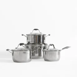 Zestaw 4 garnków na indukcję i gaz SAUL