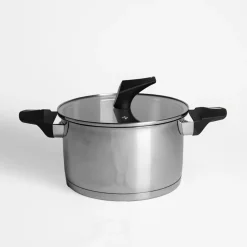 Zestaw 3 garnków ze stali nierdzewnej TRESO