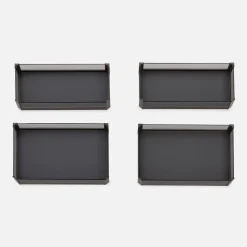 Zestaw 4 koszy do cargo narożnego, highclass grey