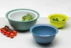 Zestaw 3 misek kuchenny z cedzakiem