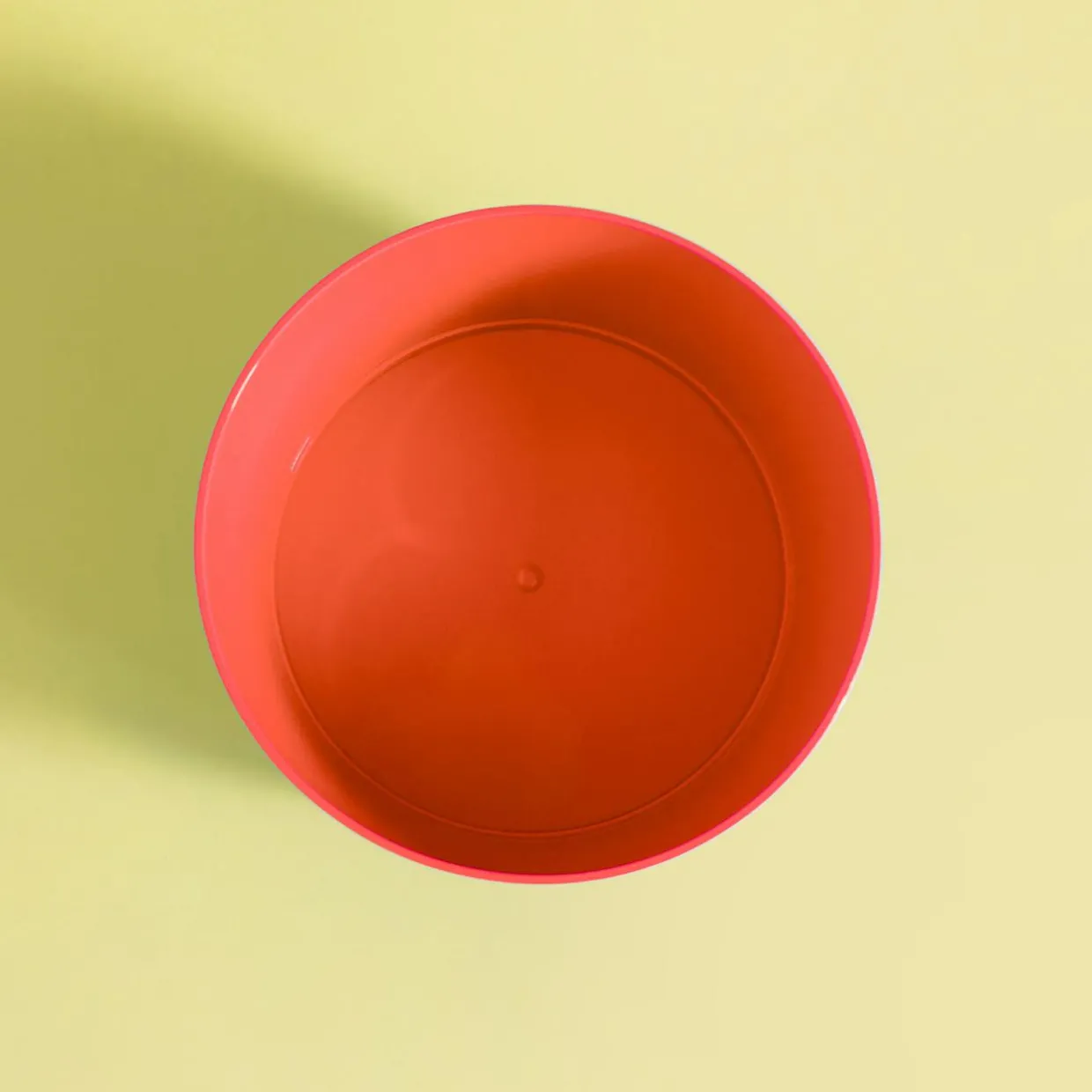 Zestaw 4 misek plastikowych czerwony 750 ml