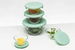 Zestaw 5 misek z pokrywkami MIX