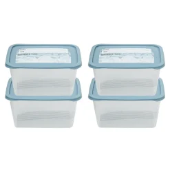 Zestaw 4 pojemników na żywność MIA POLAR 0,75 l