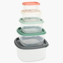 Zestaw 5 pojemników na żywność