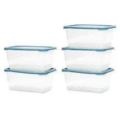 Zestaw 5 pojemników na żywność MIA POLAR 0,5 l
