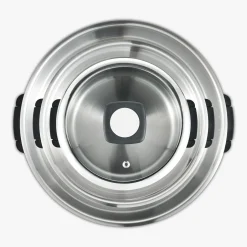 Zestaw 3 stalowych garnków na gaz i indukcję KATO