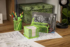 Zestaw biurkowy zieleń, 4 szt.