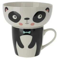 Zestaw dziecięcy miseczka i kubek porcelana MIX