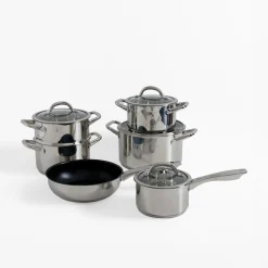 Zestaw garnków z patelnią na gaz i indukcję GRANDE 10 el.