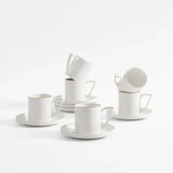 Zestaw kawowy glamour CARLA, 12 el.