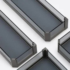 Zestaw koszy do cargo podblatowego, 60 cm, highclass grey