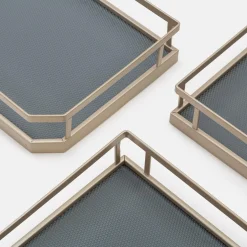 Zestaw koszy do cargo wysokiego, 60 cm, champagne gold