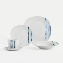 Zestaw obiadowo-kawowy AZUL, 30 el.