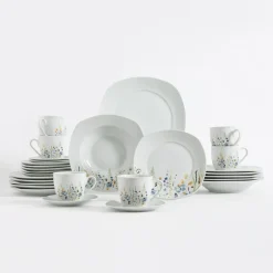 Zestaw obiadowo-kawowy MEADOW, 30 el.