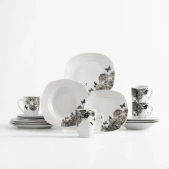 Zestaw obiadowy PEONY 16 el.