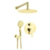 Zestaw prysznicowy podtynkowy NAC Z9QP złoty połysk ARNIKA