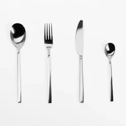 Zestaw sztućców srebrny PRIME 24 el.