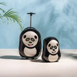 Zestaw walizka i plecak dla dzieci PANDA