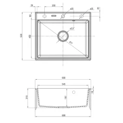 Zlewozmywak ANDANTE ZQN 2103
