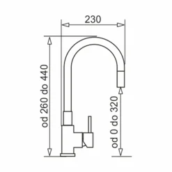 Zlewozmywak APOLLO 79x50 cm z baterią HERA + syfon + korek black edition