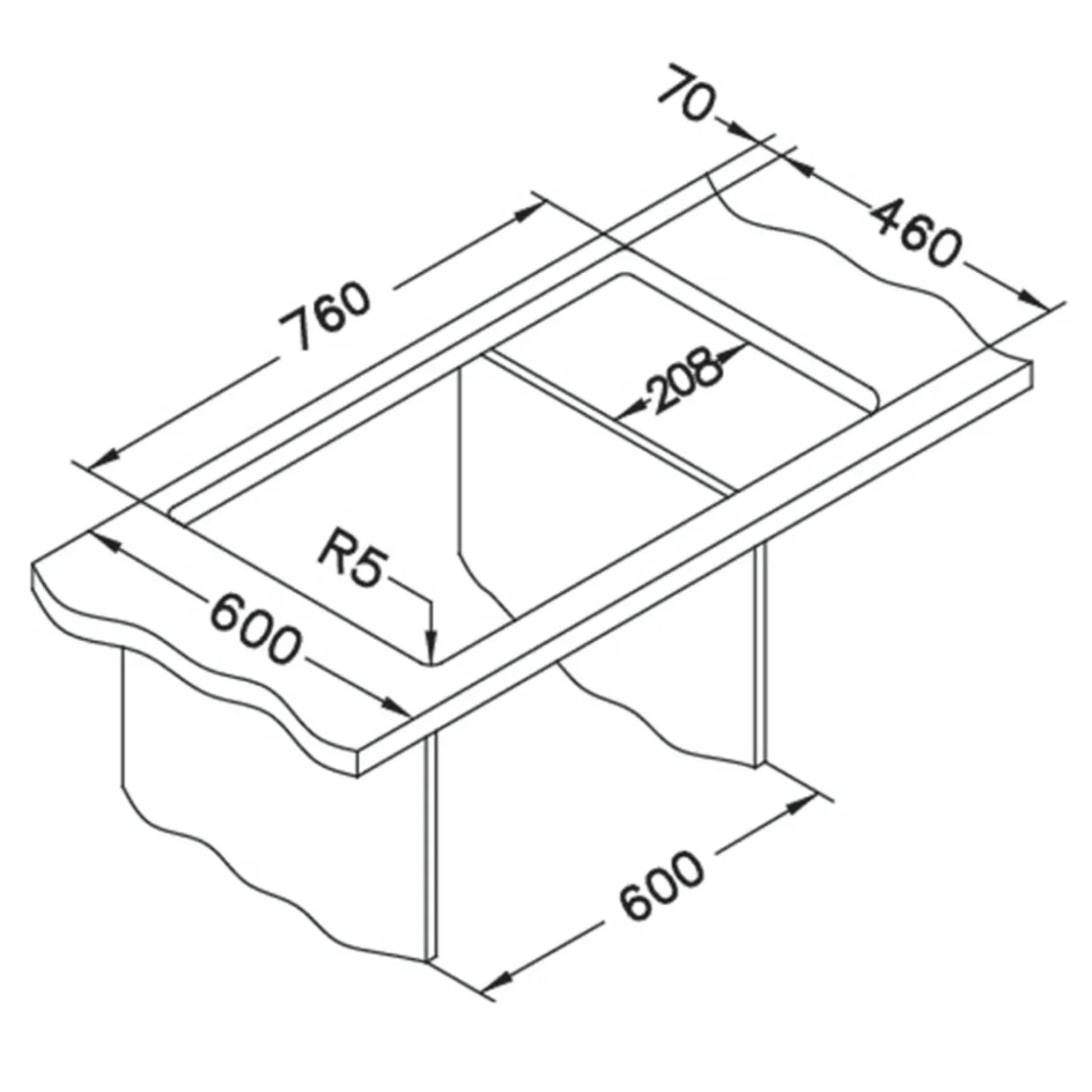 Zlewozmywak CANTO 130 TWILIGHT