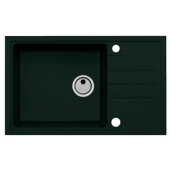 Zlewozmywak odwracalny czarny ALVEUS ORLANDO 130