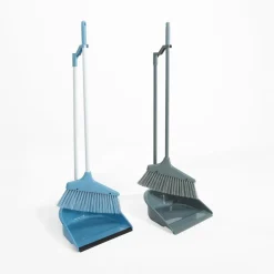 Zmiotka z szufelką LENIUCH niebieska