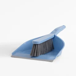 Zmiotka z szufelką niebieska